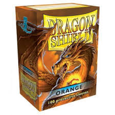 Dragon Shield Box of 100 in Orange